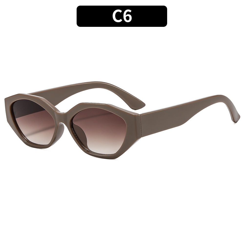 Geometric Angular Sunglasses