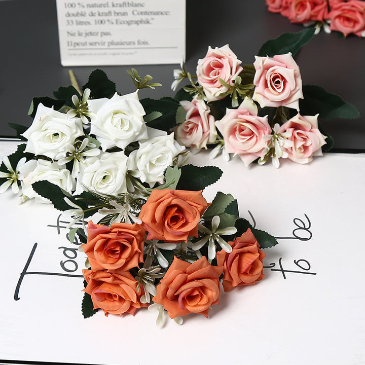 Realistic Artificial Rose Bouquet