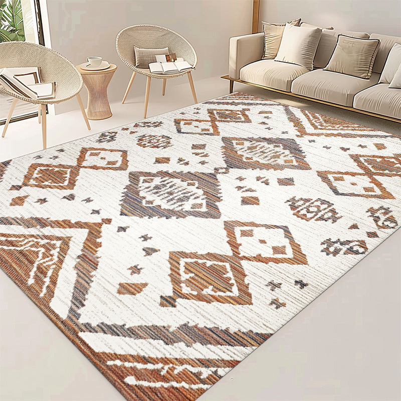 Geometric Pattern Area Rug Kalsten