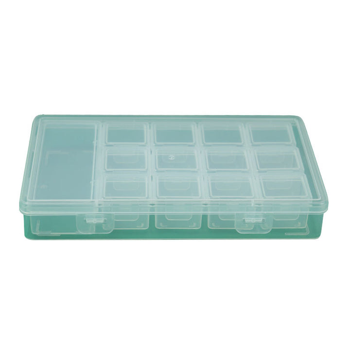 Transparent Multi-Compartment Craft Storage Organizer Kalsten