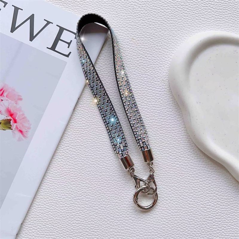 Decorative Rhinestone Phone Lanyard Kalsten