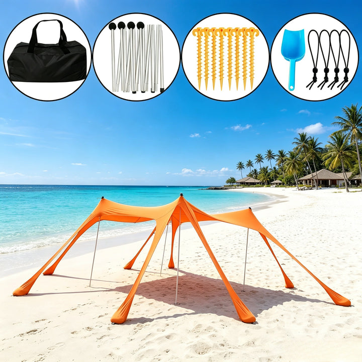 Portable Beach Shade Canopy Kalsten