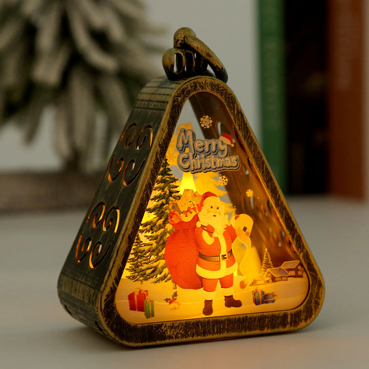 Cheerful decorative lantern