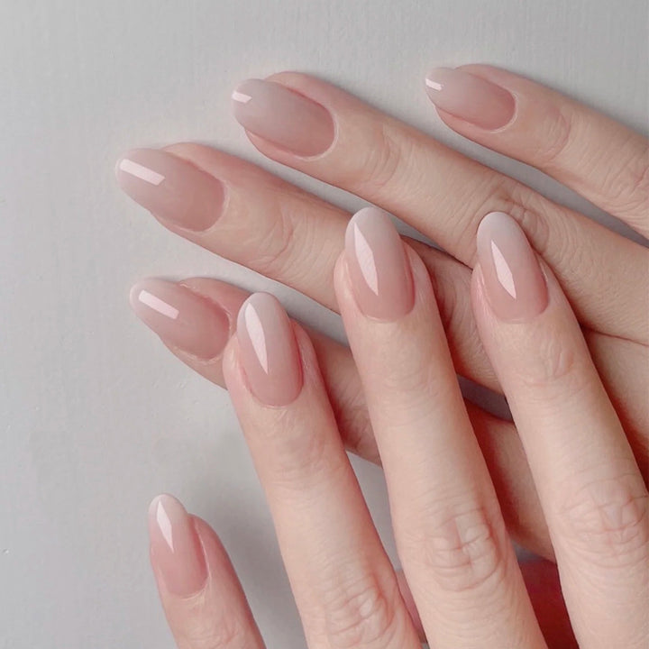 Glossy Decorative Press-On Nails Set Kalsten