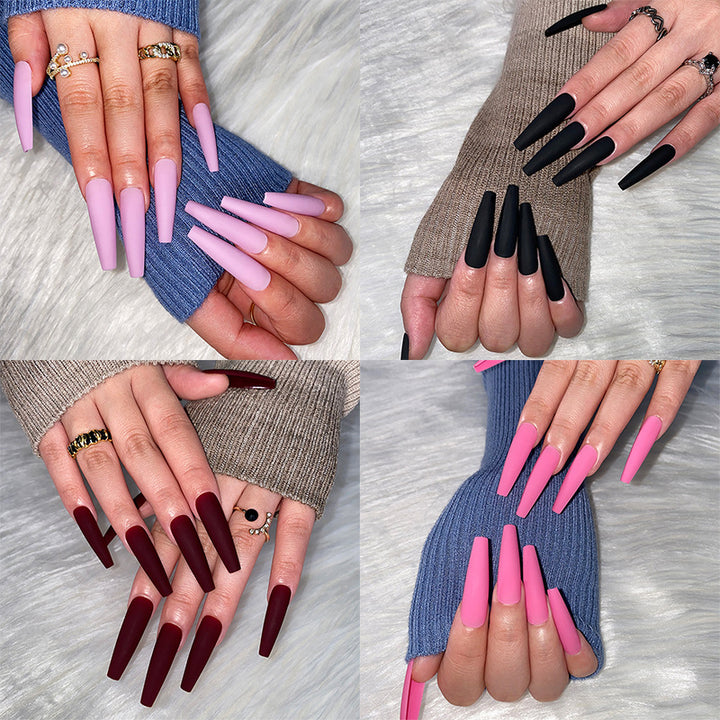 Artificial extensions in trendy stiletto style Kalsten