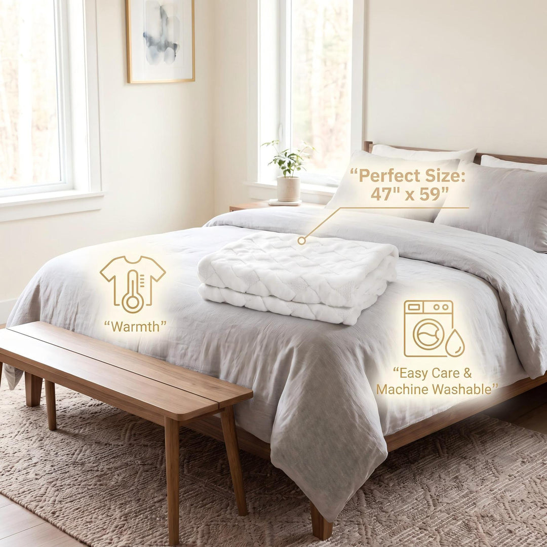 Cozy Plush Throw Blanket