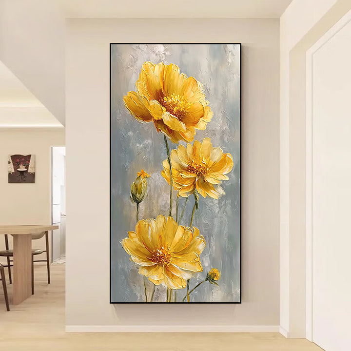 Floral Wall Art Canvas Print