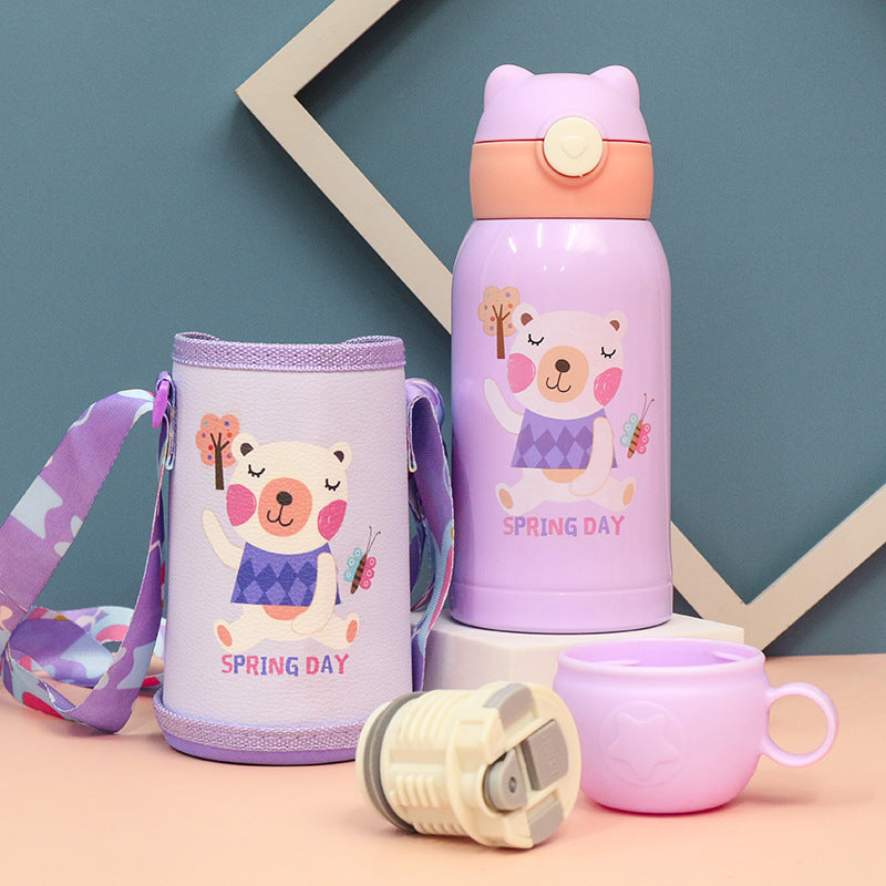 Ladies Insulated Water Bottle with Animal Design Kalsten