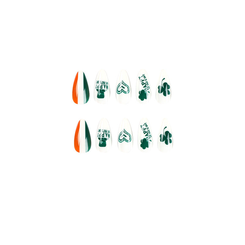Trendy Nail Art in Irish Style Kalsten