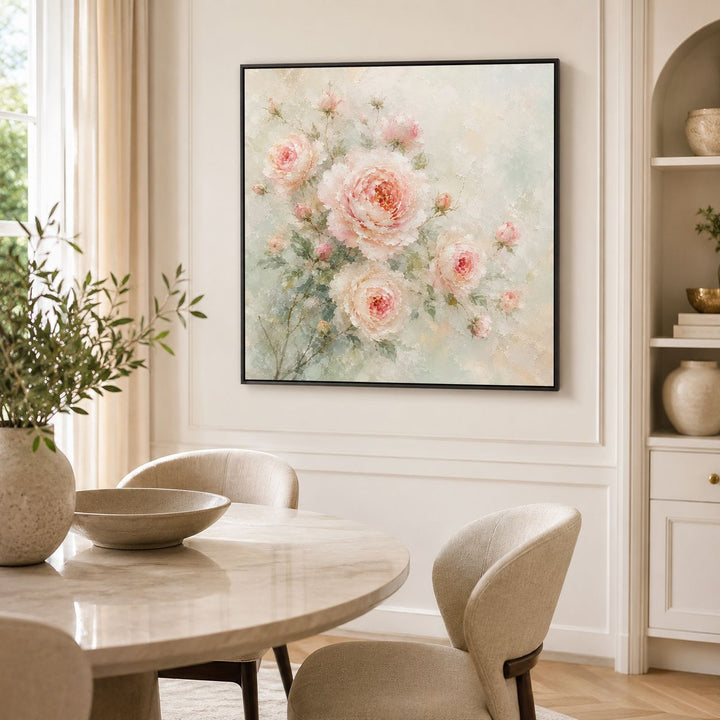 Floral Impressionist Canvas Artwork