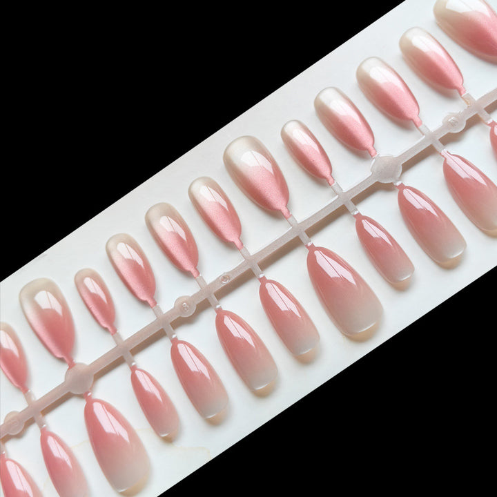 Elegant Artificial Fingernails In Gentle Ombre Look Kalsten