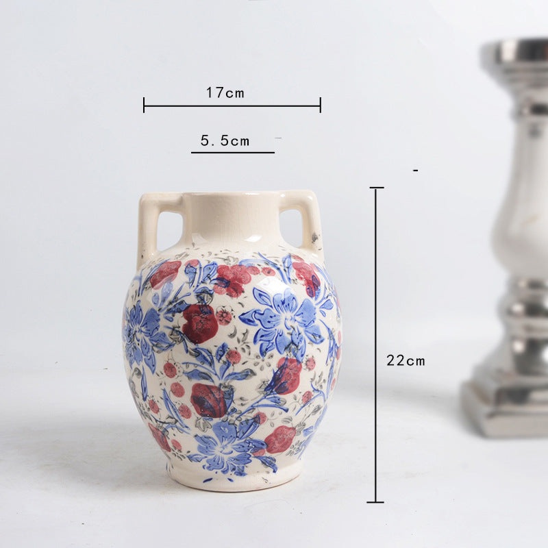 Floral Ceramic Flower Pot Kalsten