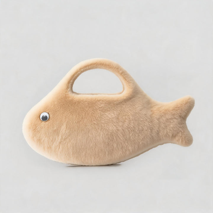 Playful Fish-Shaped Handbag