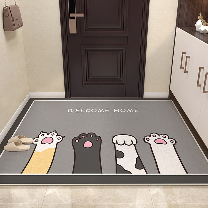 Cute Cartoon Aquatic Area Mat for Home Decor