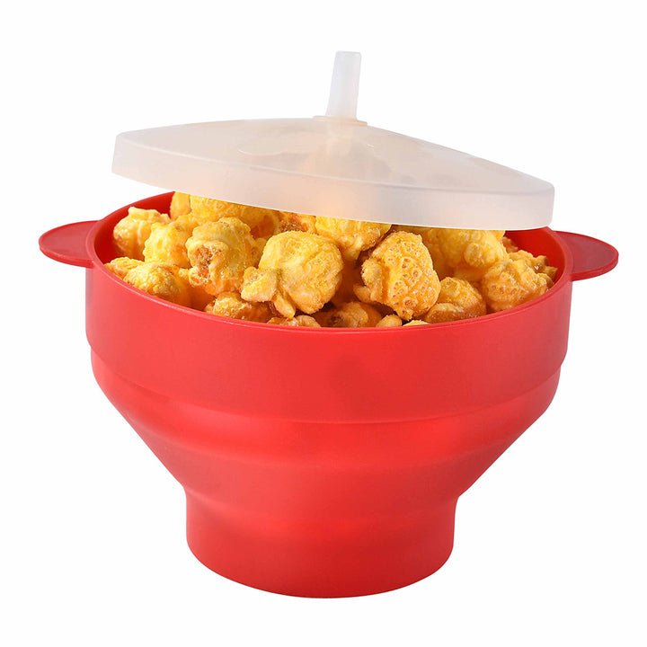 Silicone Popcorn Container with Lid Kalsten