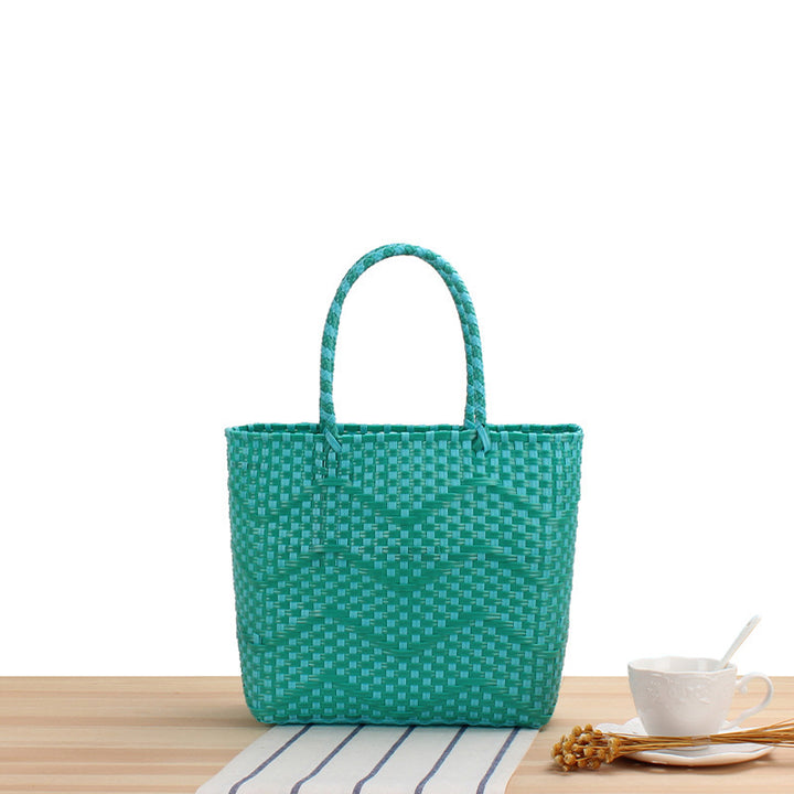 Practical tote bag with wave pattern Kalsten