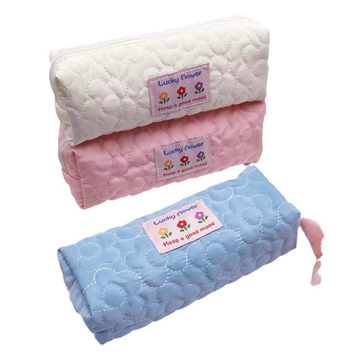 Quilted Cosmetic Pencil Case Kalsten