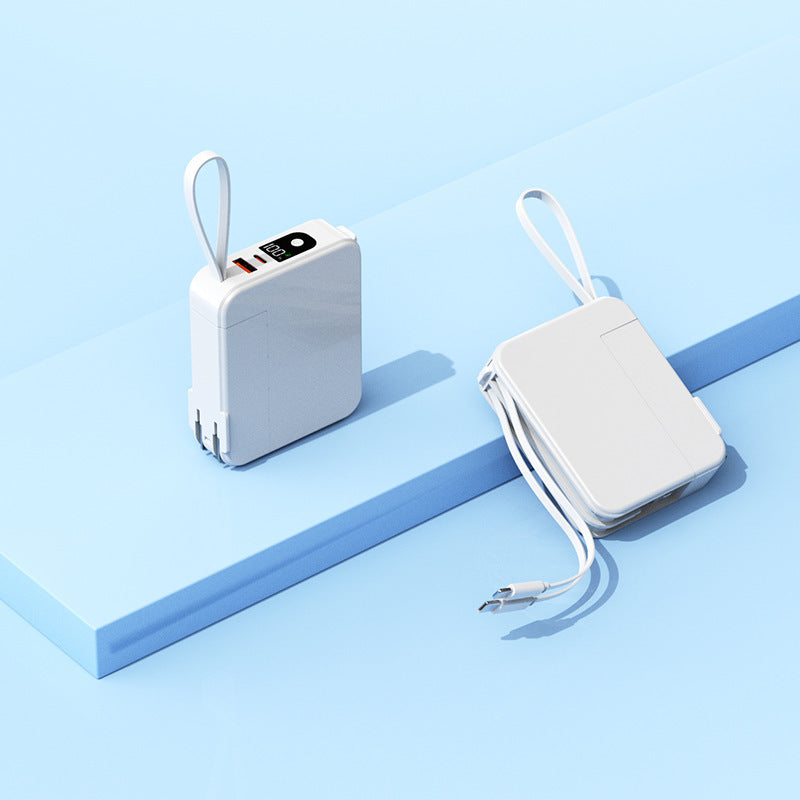 Compact charger with integrated LED display Kalsten