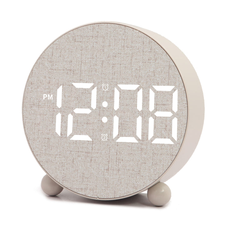 Digital Alarm Clock with Large LED Display and Temperature Display Kalsten