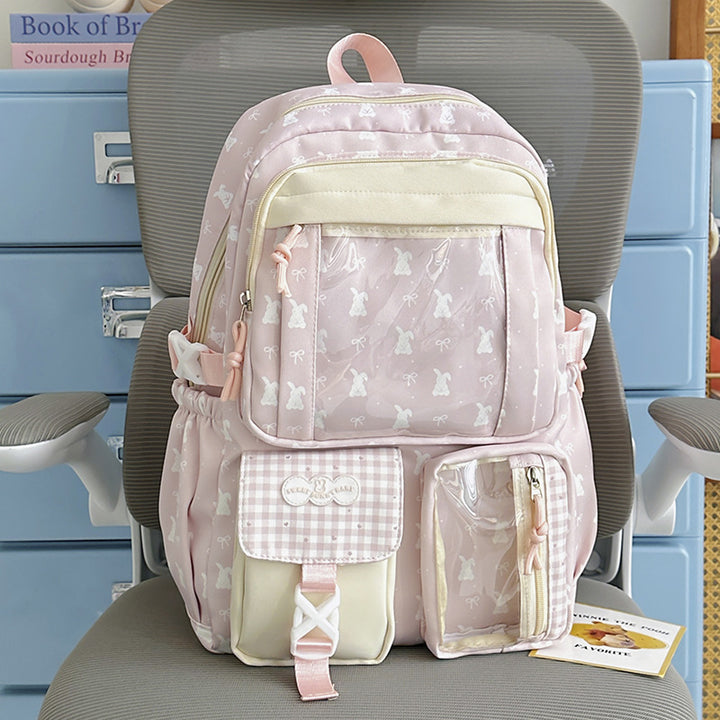 Playful Bunny-Themed Backpack