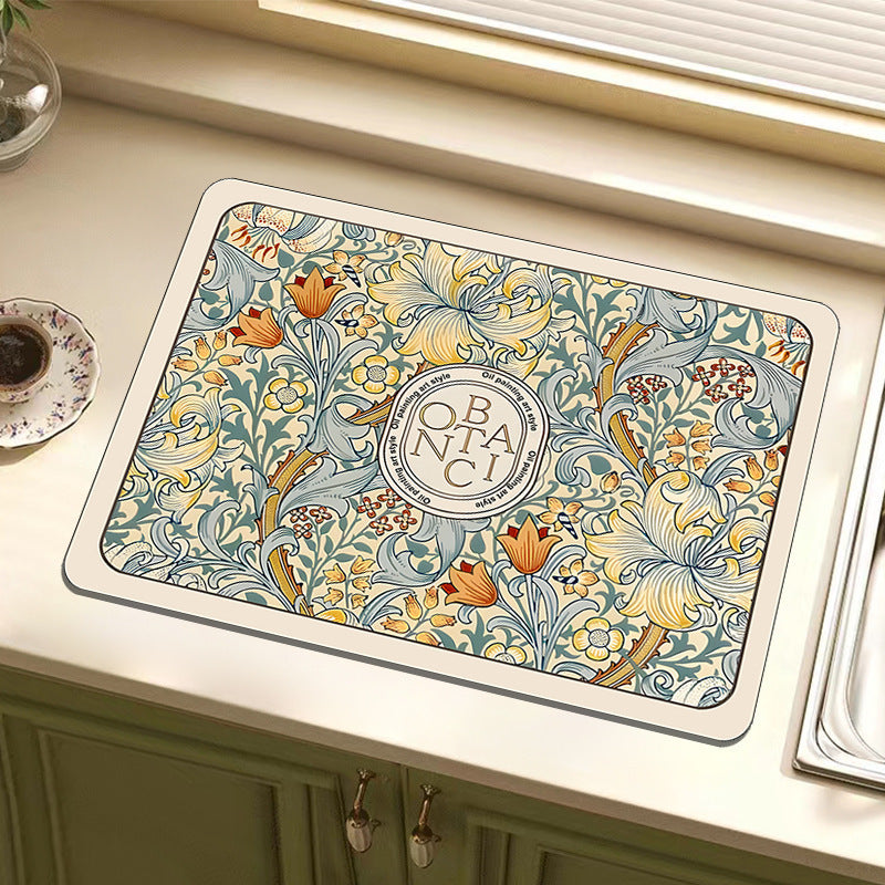 Decorative Kitchen Counter Mat Kalsten