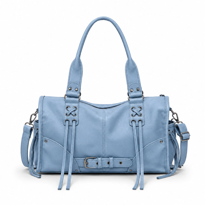 Elegant Structured Leather Handbag