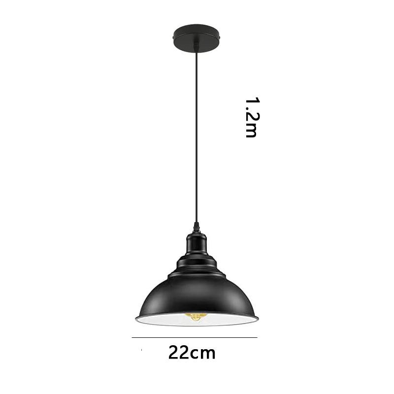 Industrial Dome Pendant Light