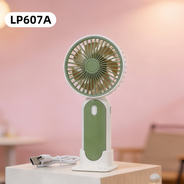Portable Desktop Hand Fan with Multi-Stage Speed Control Kalsten