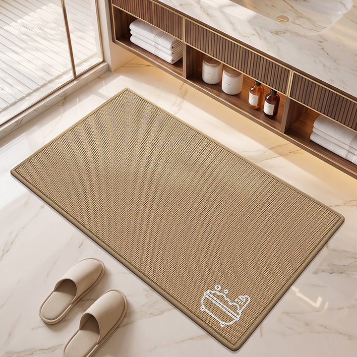Textured Non-Slip Bathroom Mat Kalsten