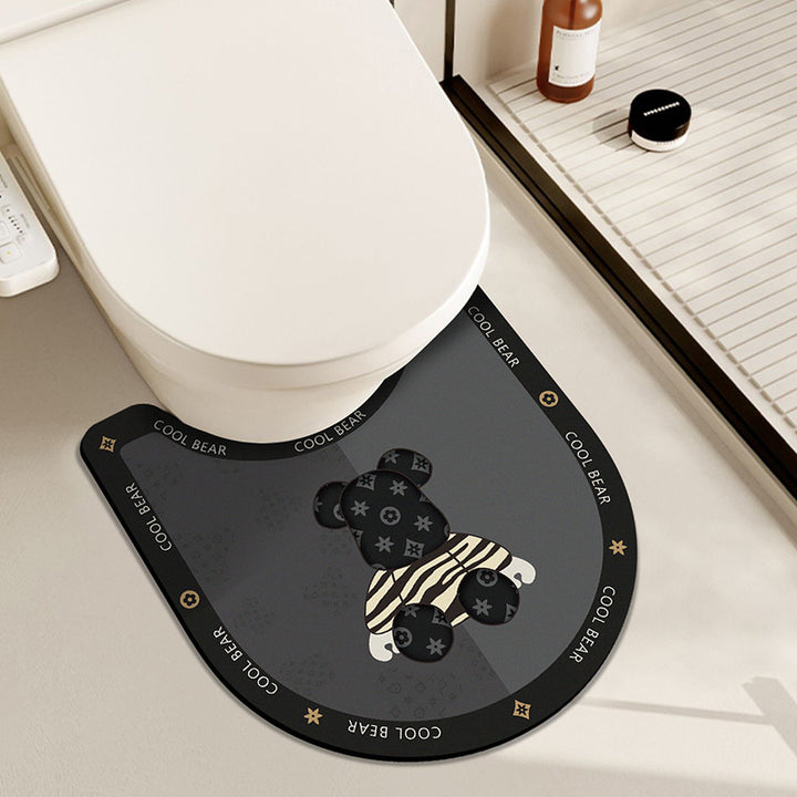 Cartoon-Themed Non-Slip Bath Mat