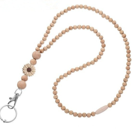 Decorative Beaded Keychain Lanyard Kalsten