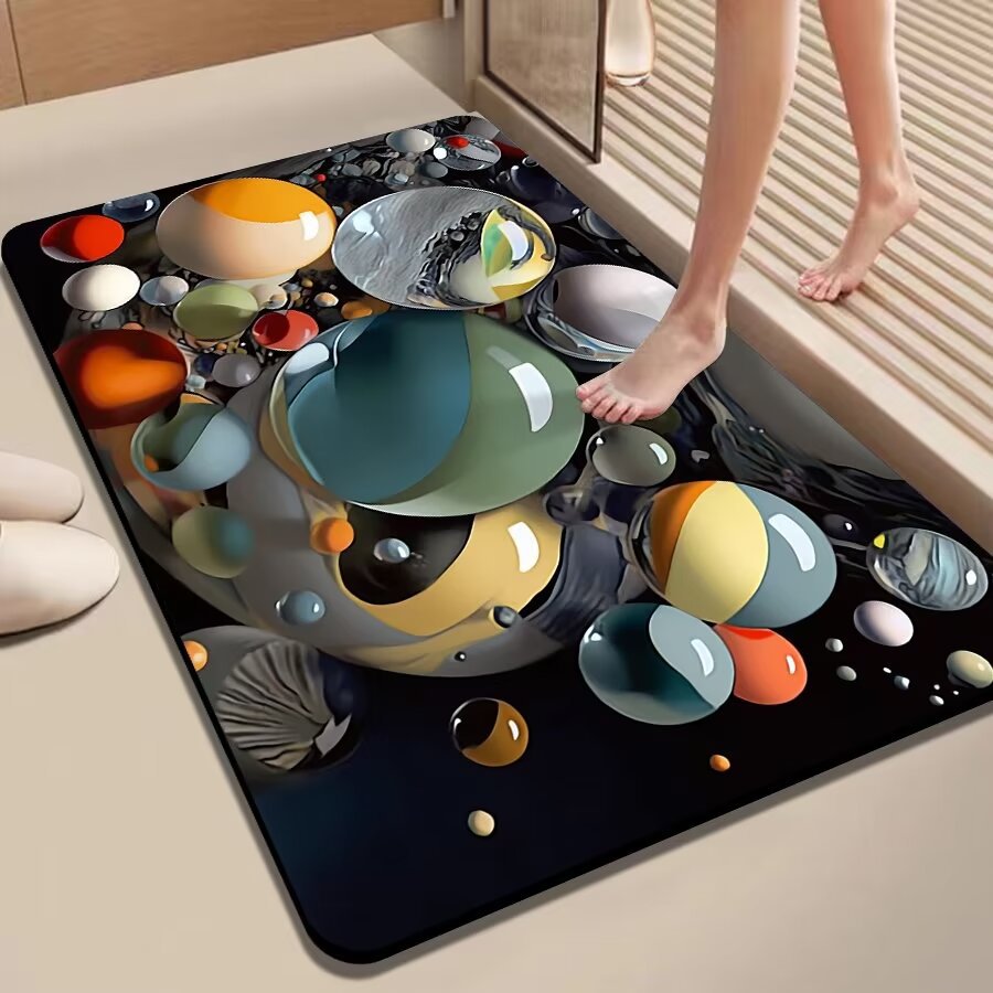 Decorative Non-Slip Bath Mat Kalsten