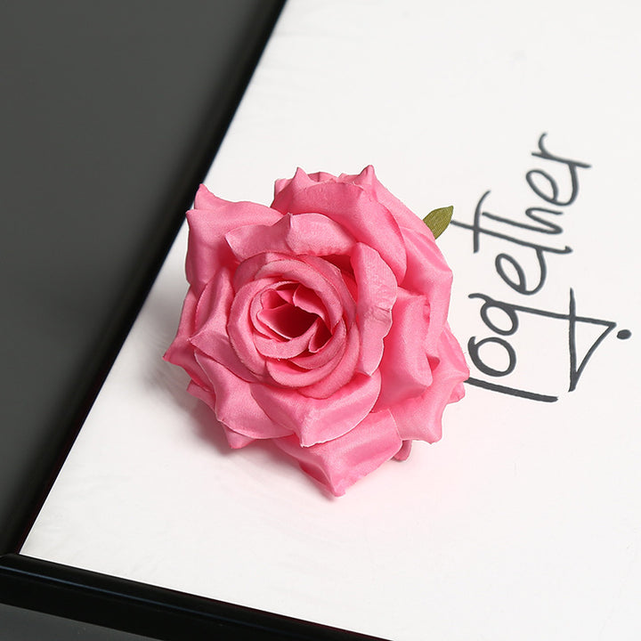 Decorative Satin Flower for Home Decor Display