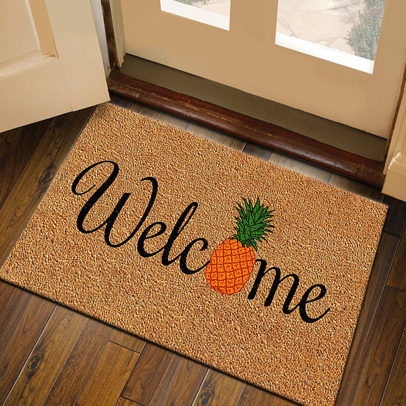 Personalized Holiday Welcome Mat Kalsten