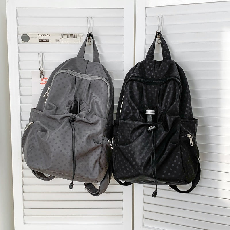 Leisure backpack with functional folding technique and multiple outer pockets Kalsten