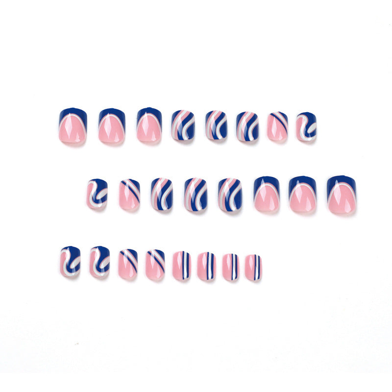 Creative Nail Art with Abstract Designs Kalsten