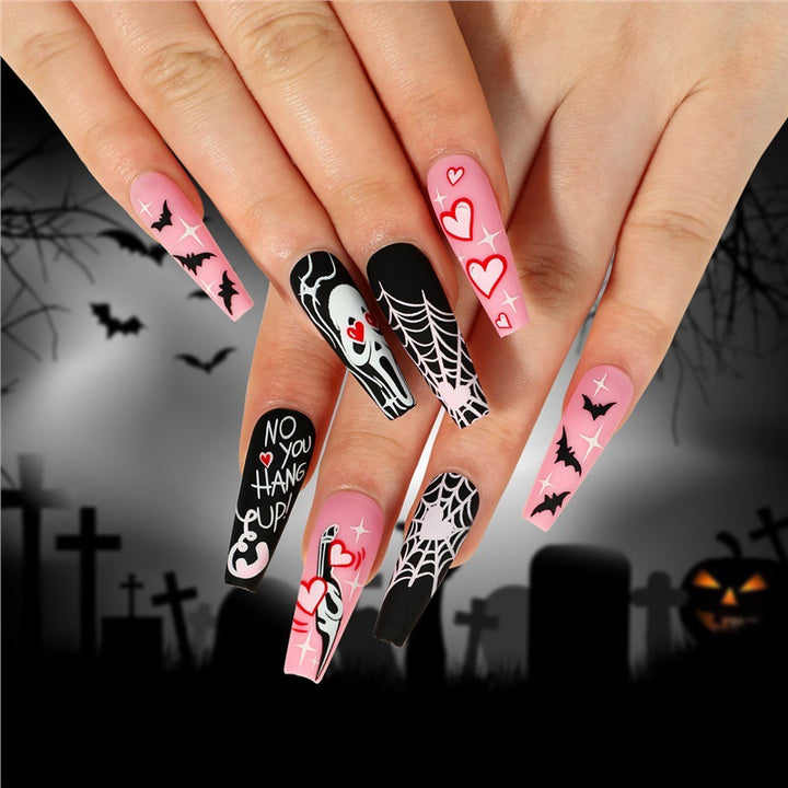 Thematic Halloween Press-On Nail Set Kalsten