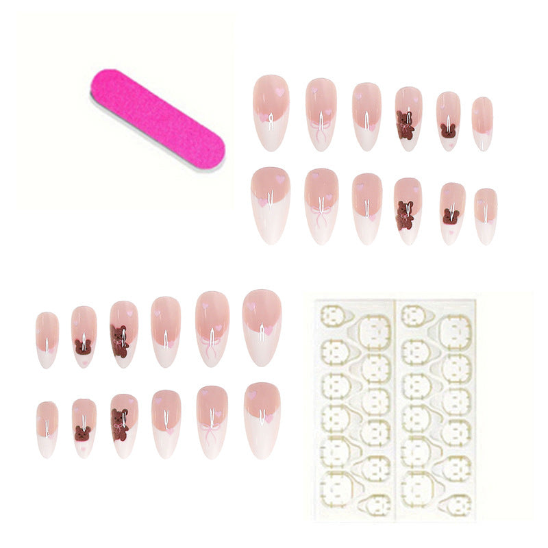 Themed Cartoon Press-On Nail Set