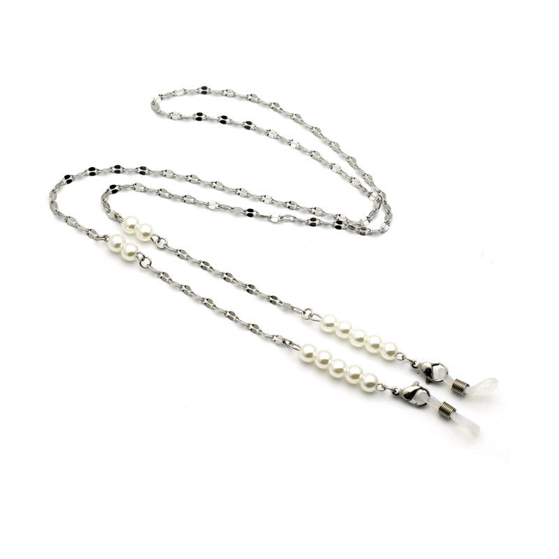 Decorative Pearl-Linked Eyewear Chain Kalsten