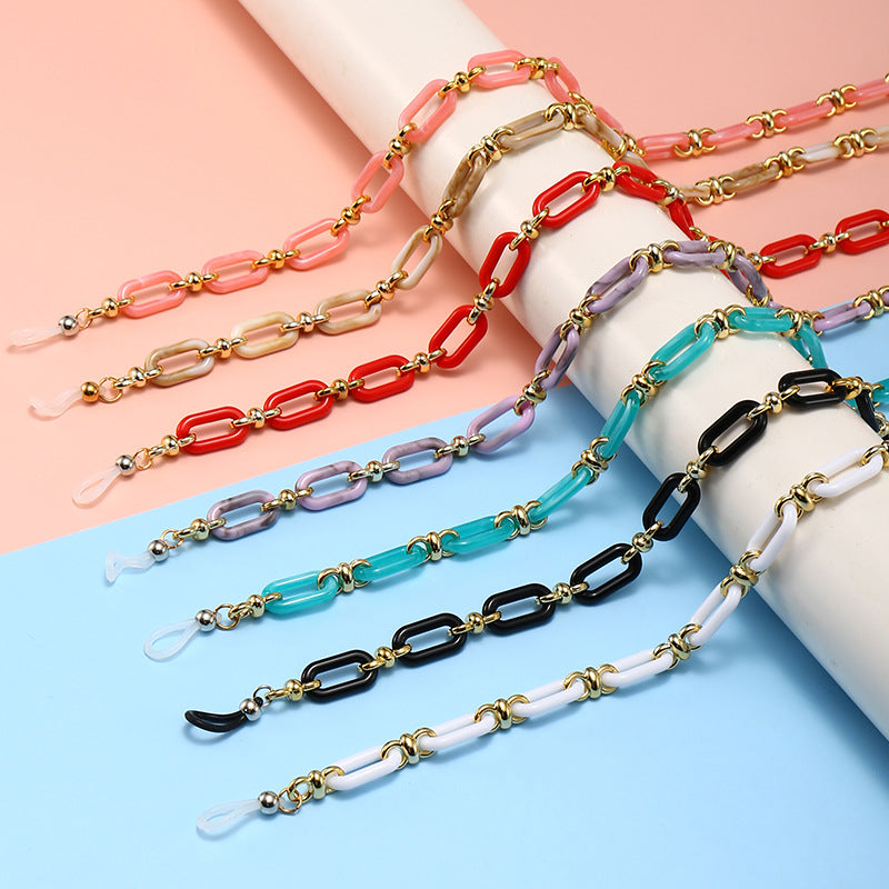 Fashion Cat-Eye Sunglasses with Elegant Chain Kalsten
