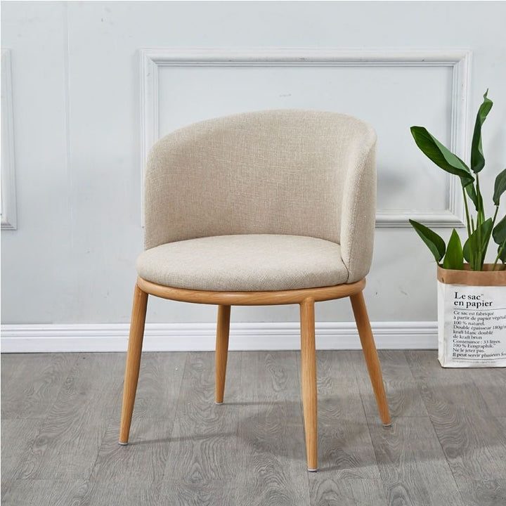 Polster chair with modern curves and comfortable seating surface Kalsten