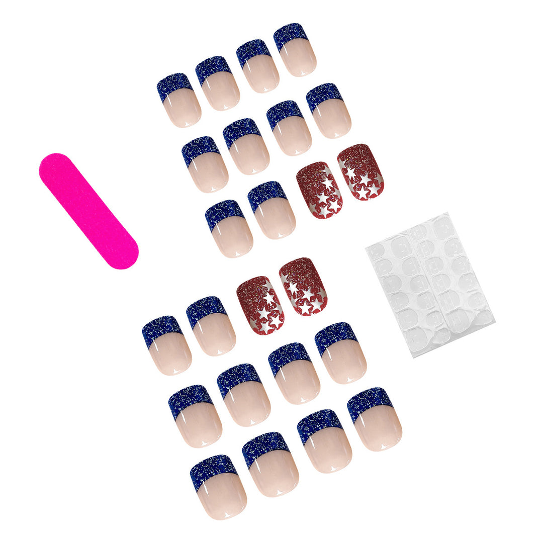 Glittering Nail Art Kalsten