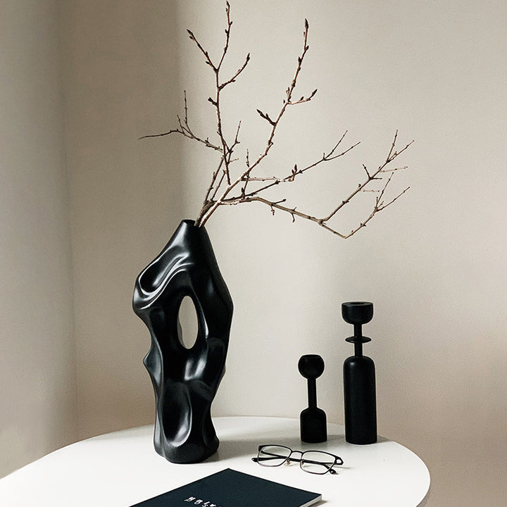 Abstract Art Decorative Vase for Home Decor