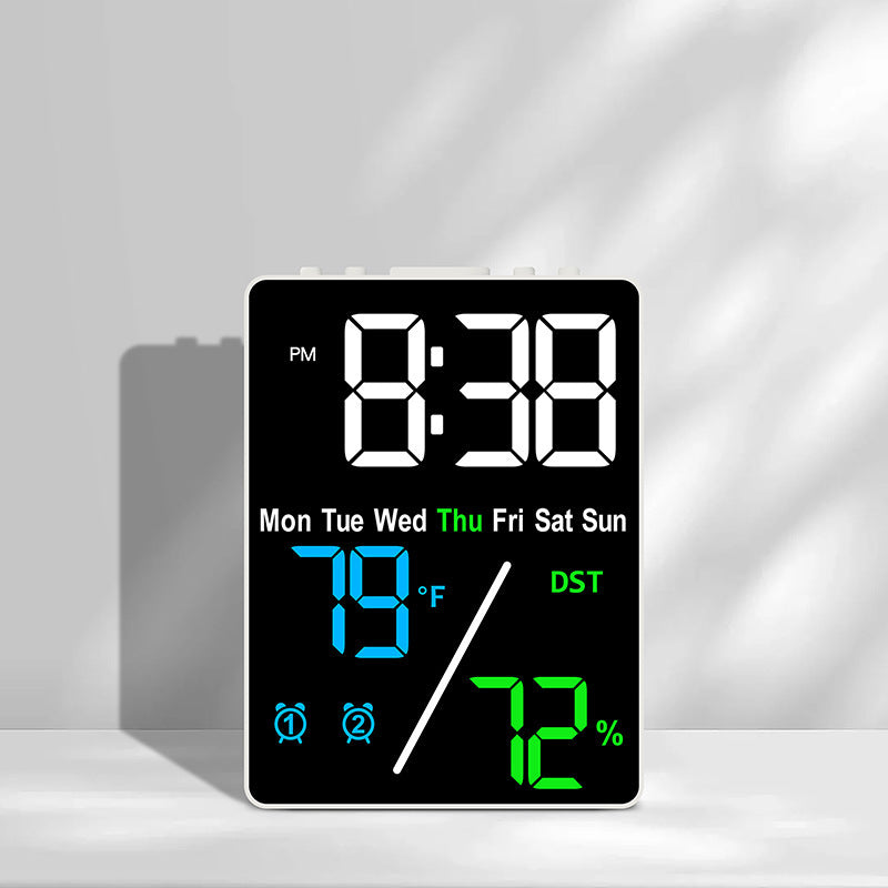 Digital Alarm Clock with Hygrometer and Temperature Display Kalsten