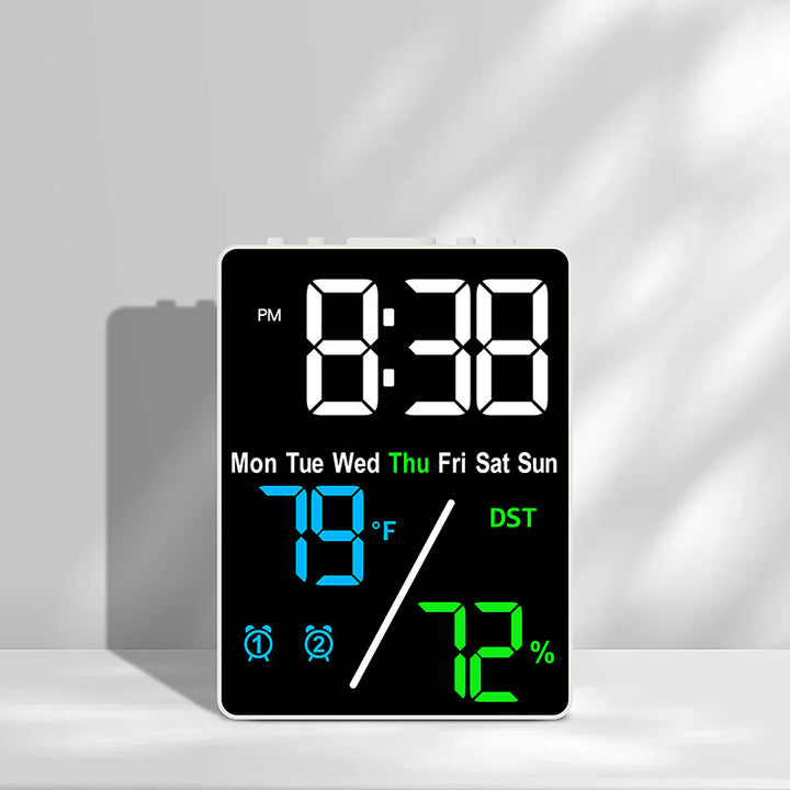 Digital Alarm Clock with Hygrometer and Temperature Display Kalsten