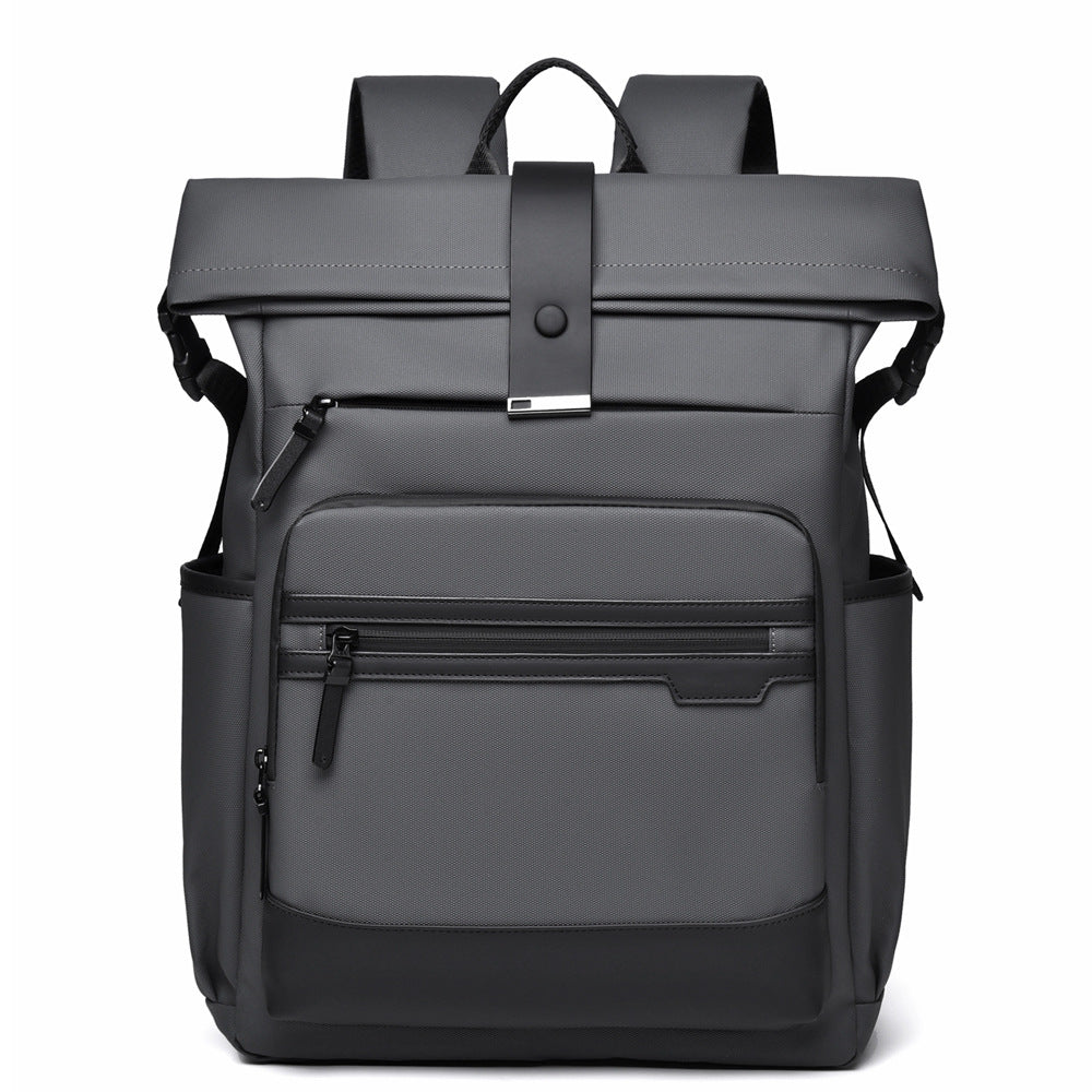 Stylish Roll-Top Travel Backpack Kalsten