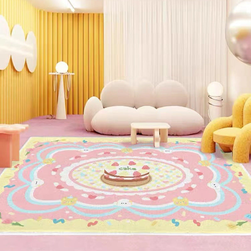 Playful Cupcake-Themed Rug
