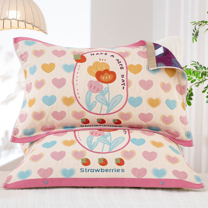 Women Decorative Pillow with Cheerful Design Kalsten