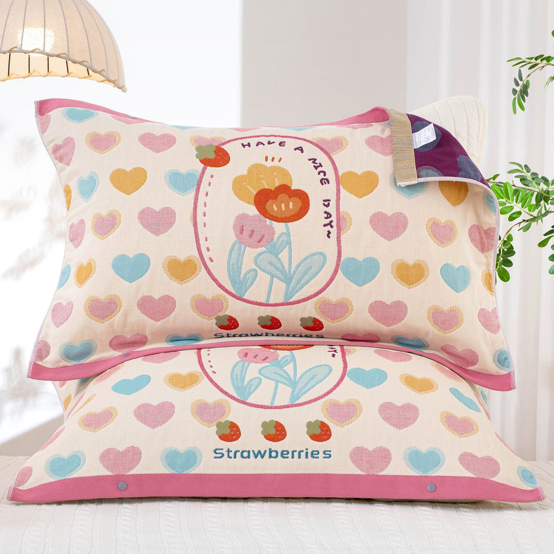 Women's cushion covers with cheerful patchwork design Kalsten