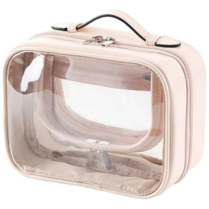 Cosmetic storage bag with transparent compartments Kalsten